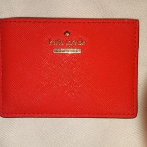 Red Kate Spade wallet
